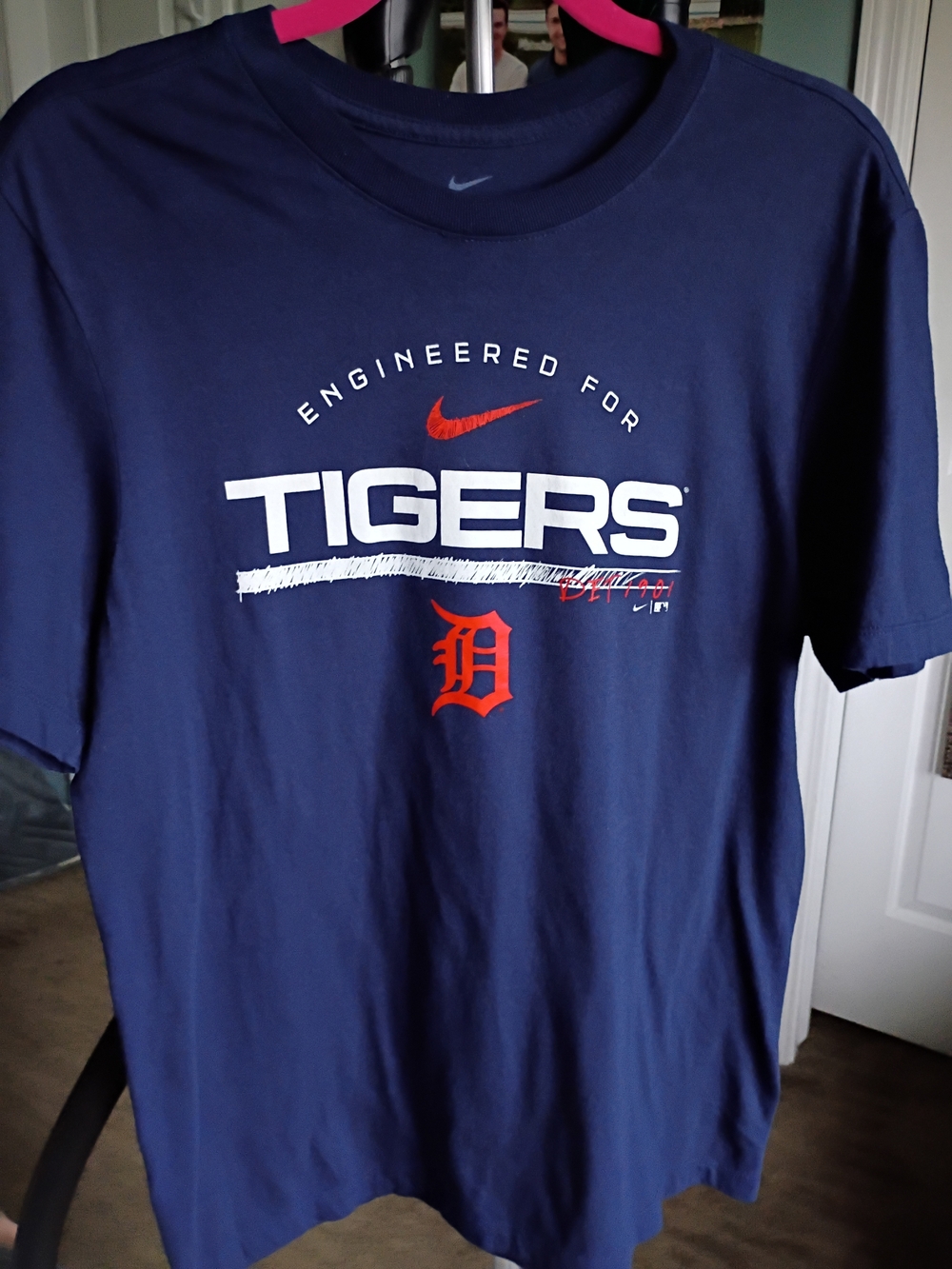 Nike Men’s Detroit Tigers Navy Short-Sleeve Tee